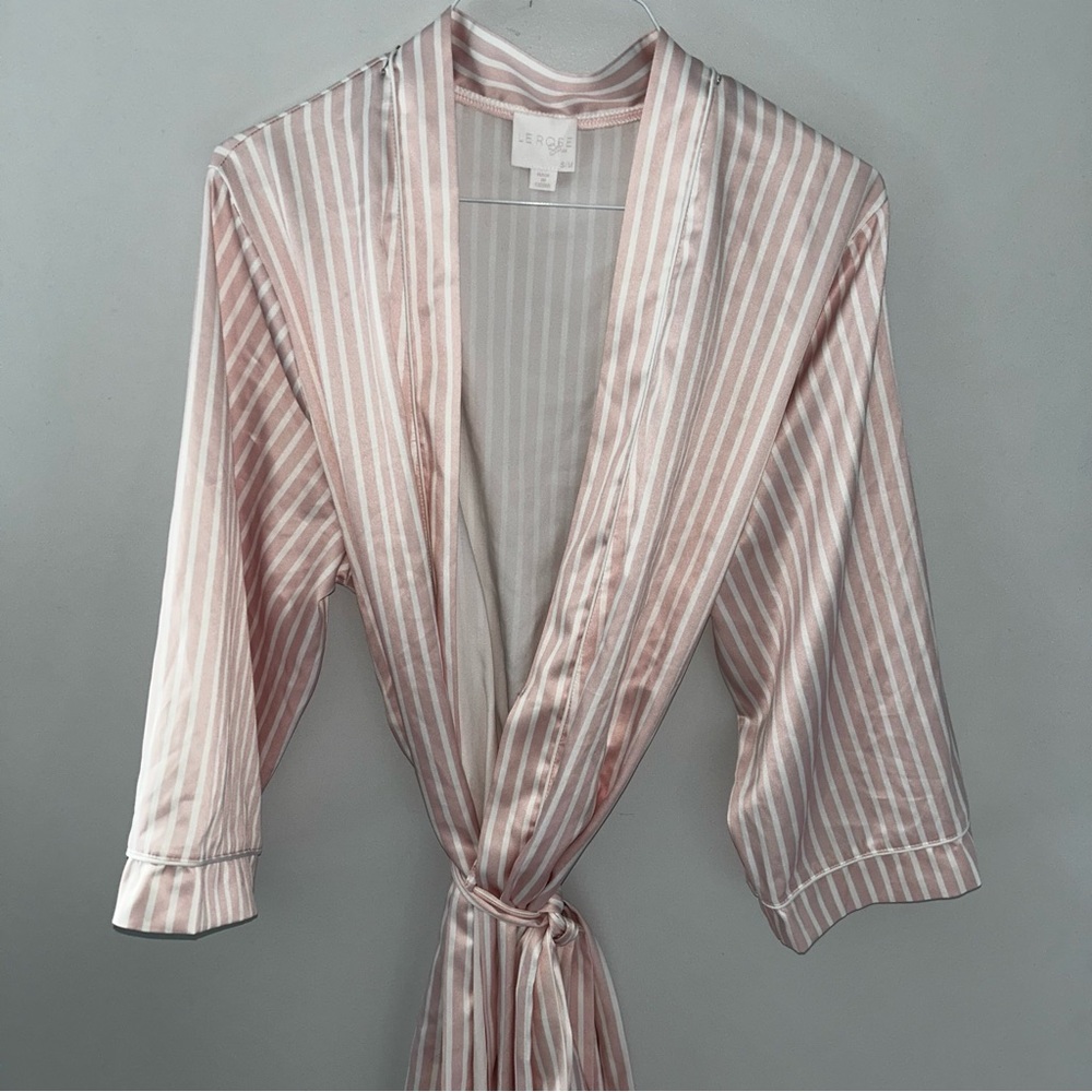 LE ROSE Silk Robe